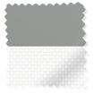 ColorizedSwatch Atom Coastal Grey Double Roller Blind sample image 2336