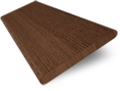 ColorizedSwatch Rich Walnut Wooden Blind - 50mm Slat sample image 3249