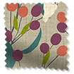 ColorizedSwatch Bursting Berries Vintage Linen Fruit Punch Curtains sample image 5520