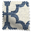 ColorizedSwatch Lattice Navy Blue Curtains sample image 5619