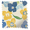 ColorizedSwatch Tiny Wallflower Blue Curtains sample image 5858