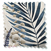 ColorizedSwatch Inky Botanical Blue Stone Curtains sample image 6055