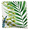 ColorizedSwatch Inky Botanical Leaf Green Curtains sample image 6052