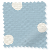 ColorizedSwatch Dotty Dots Sky Blue Curtains sample image 6496