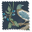 ColorizedSwatch Porcelain Garden Rich Cerulean Curtains sample image 6558