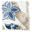 ColorizedSwatch Newnham Courtney Cobalt Sage Curtains sample image 6568