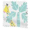 ColorizedSwatch Jolly Jungle Chalk Blackout Roller Blind sample image 9144
