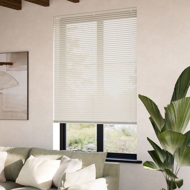 ColorizedZoom Industry Alabaster Venetian Blind - 25mm Slat 15973