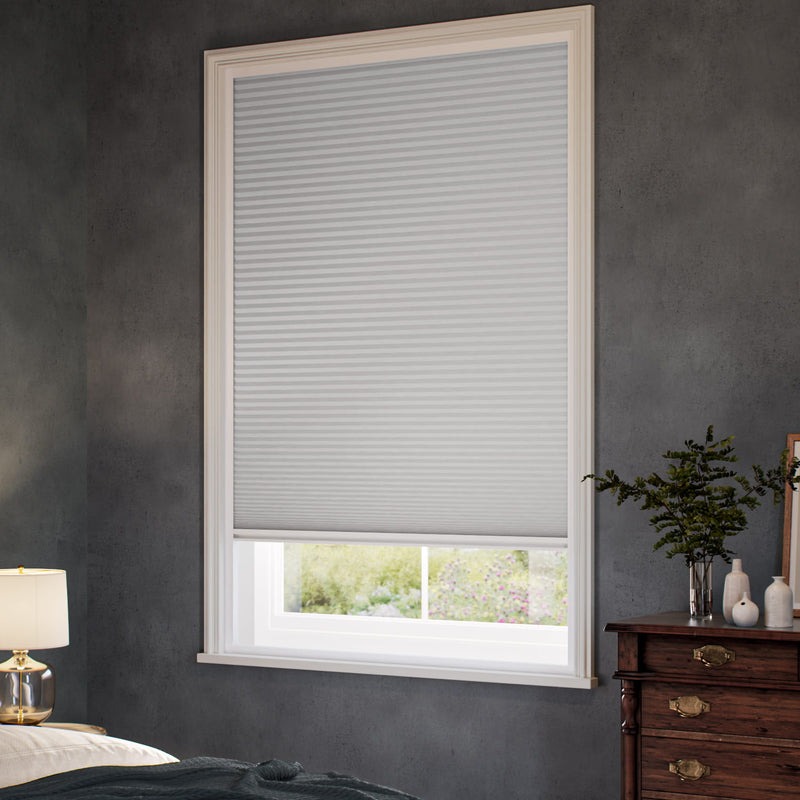 ColorizedZoom MaxShade Blackout Cloud Grey Thermal Blind 2137