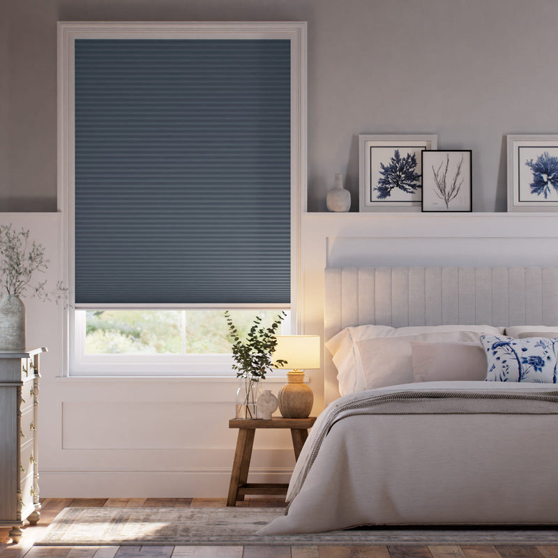 Colorized MaxShade Blackout Denim Thermal Blind 2138