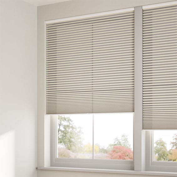 ColorizedZoom DuoLight Cordless Gainsboro Grey Thermal Blind 2176