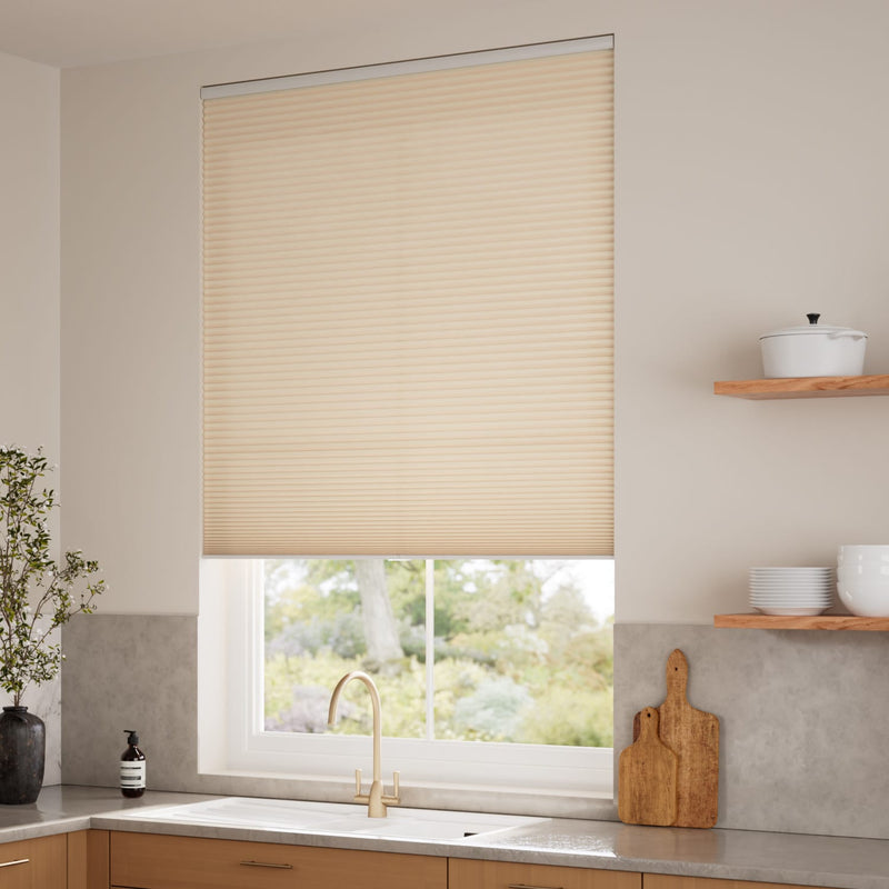 ColorizedZoom DuoLight Cordless Almond Thermal Blind 2172