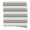 ColorizedSwatch DuoShade Cordless Strie Soft Grey Thermal Blind sample image 2217