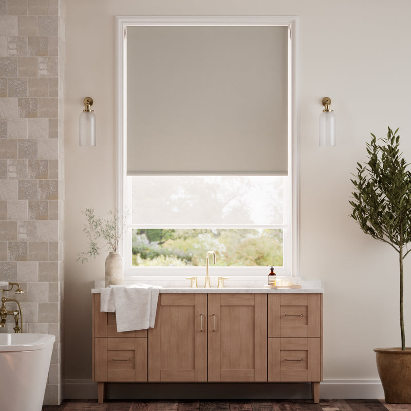 Colorized Atom Fossil  Double Roller Blind 2339