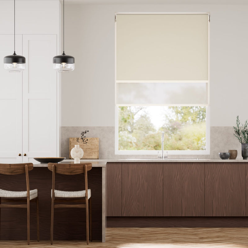 Colorized Electric Atom Toffee Double Roller Blind 2413