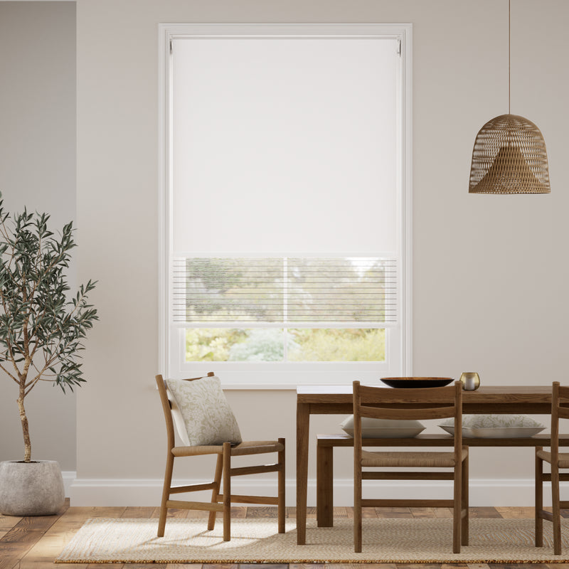 Colorized Alia Pearl Double Roller Blind 2433