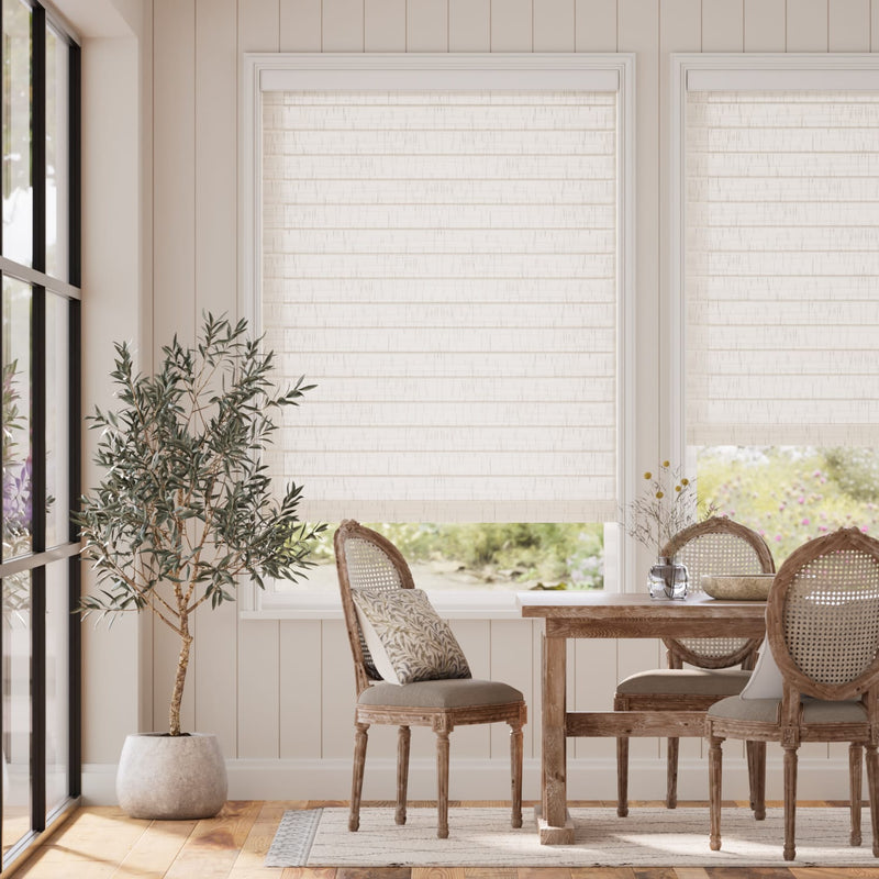 Colorized Illusion Linen  Roller Shade 2458