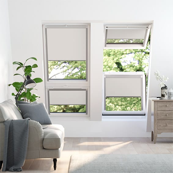 Colorized Expressions Vista Grey Blind for FAKRO® Windows 2974