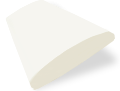 ColorizedSwatch Mayfair Warm White Shutter Blinds sample image 3055