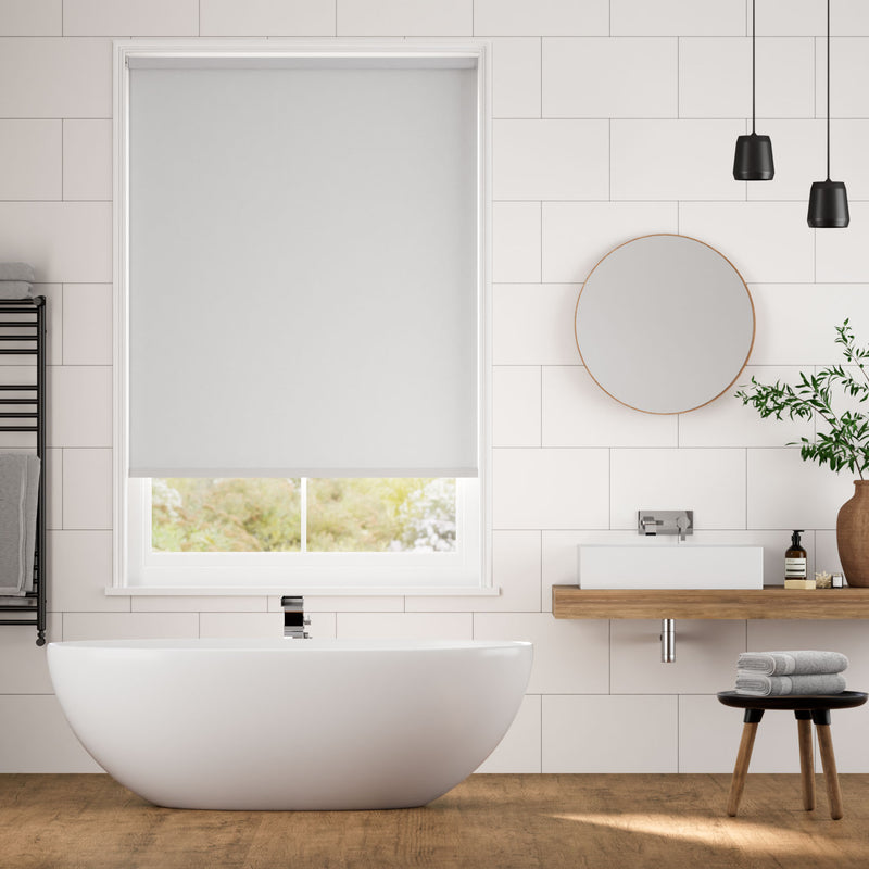 Colorized PVC Blackout Grey Roller Blind 3482