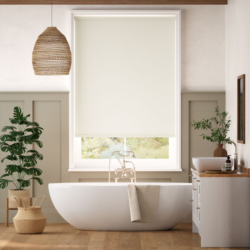 Colorized PVC Blackout Fawn Roller Blind 3481