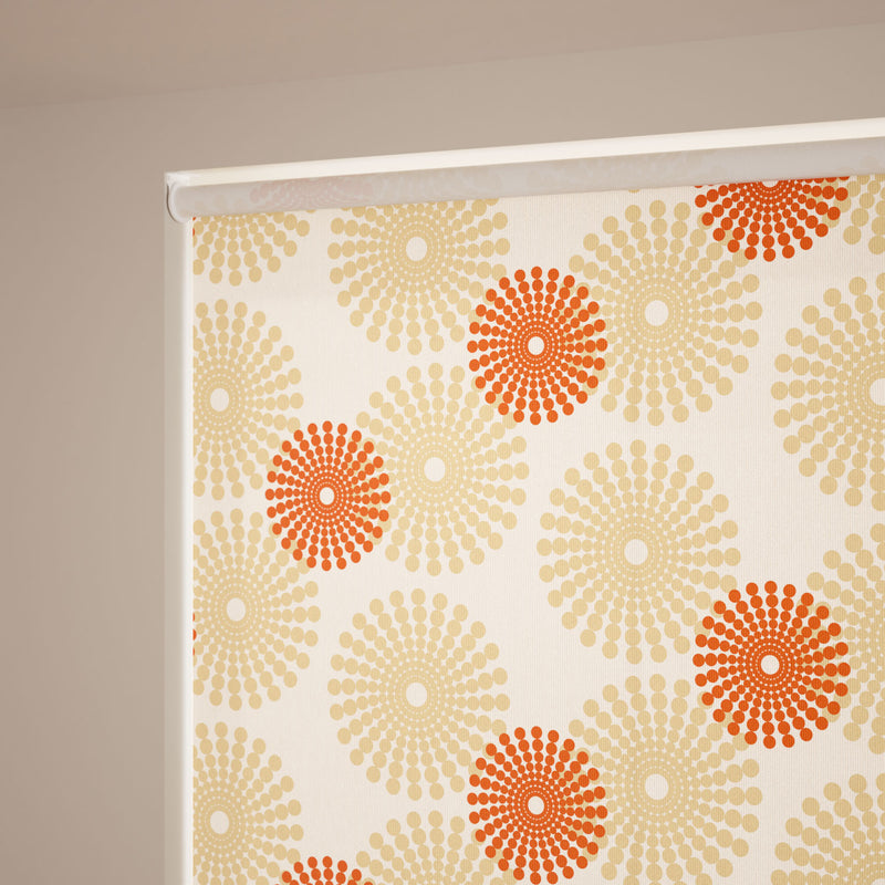 ColorizedZoom Salina Orange Roller Blind 3505