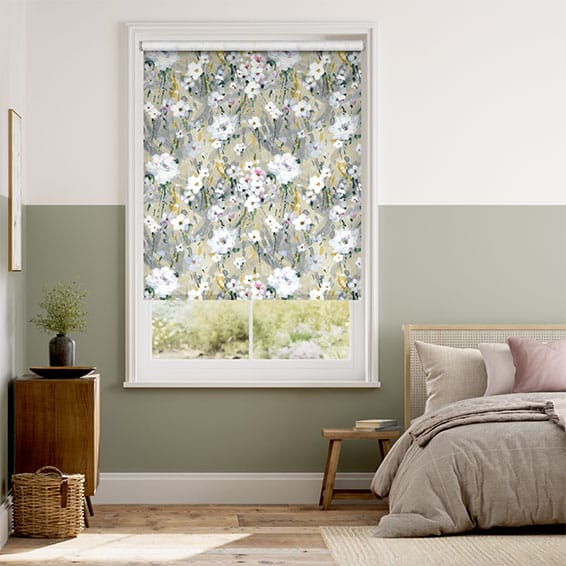 Colorized Orchid Lace Roller Blind 3533