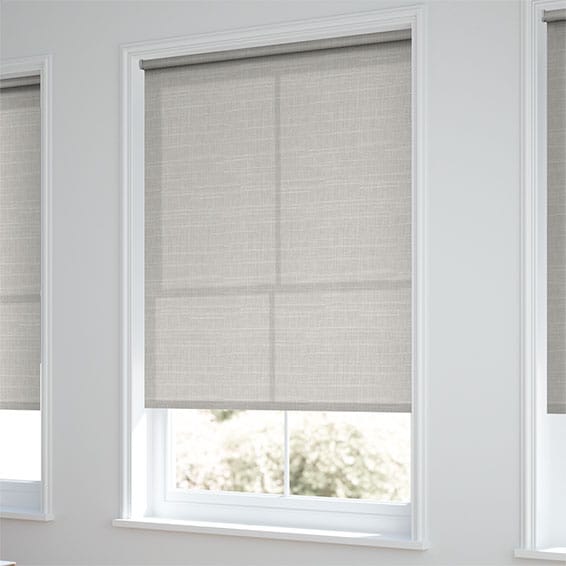 ColorizedZoom Harmonia Lightest Grey Roller Blind 3554