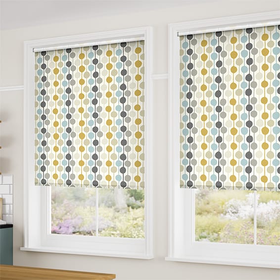ColorizedZoom Taimi Stripe Coast Roller Blind 3623