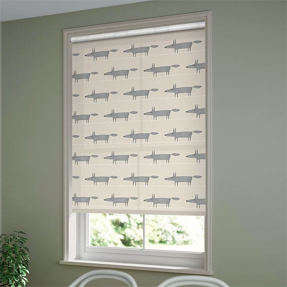 ColorizedZoom Mr Fox Mini Neutral Roller Blind 3626