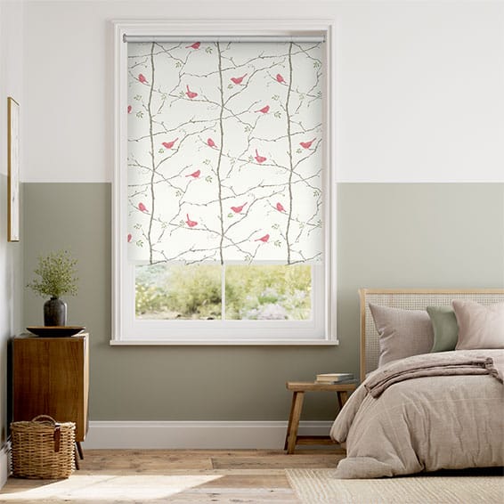 Colorized Springs Dawn Chorus Blossom Roller Blind 3710