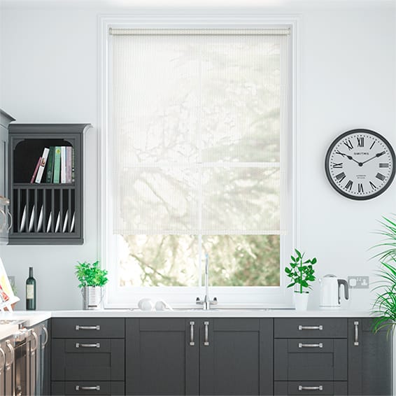Colorized Oculus Cotton White Magic Screen Roller Blind 3735