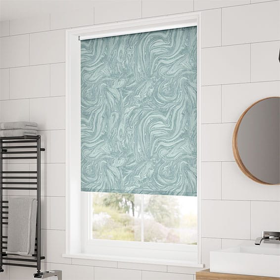 ColorizedZoom Splash Blackout Makrana Mist Roller Blind 3761