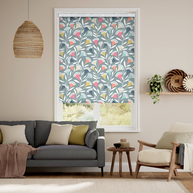 Colorized Noukku Berry Crush Roller Blind 3769