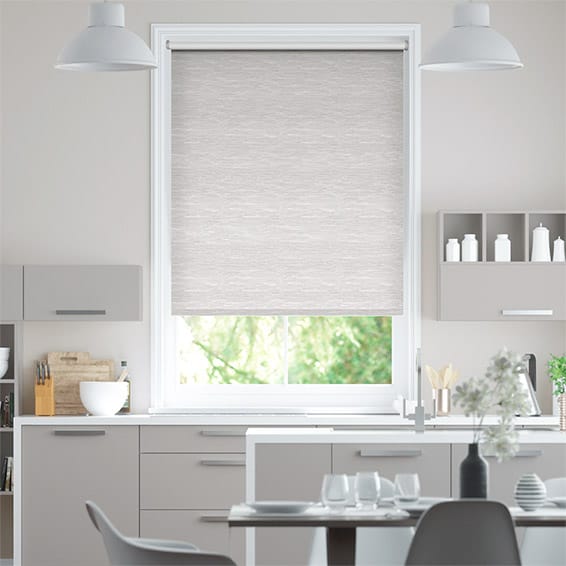 Colorized Lysander Blackout Starlight Grey Roller Blind 3789