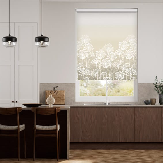 Colorized Dill Pebble Roller Blind 3801