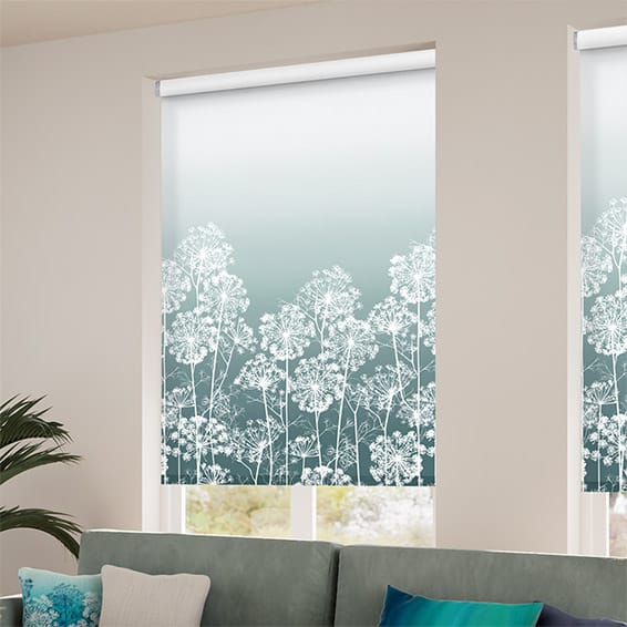 ColorizedZoom Dill Ocean Roller Blind 3800
