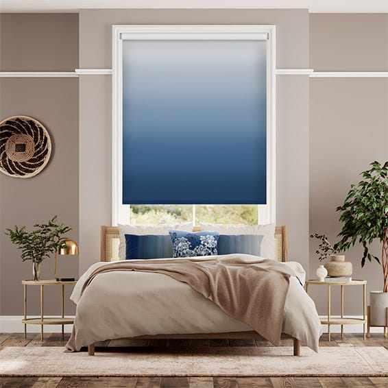 Colorized Ombre Midnight Roller Blind 3806
