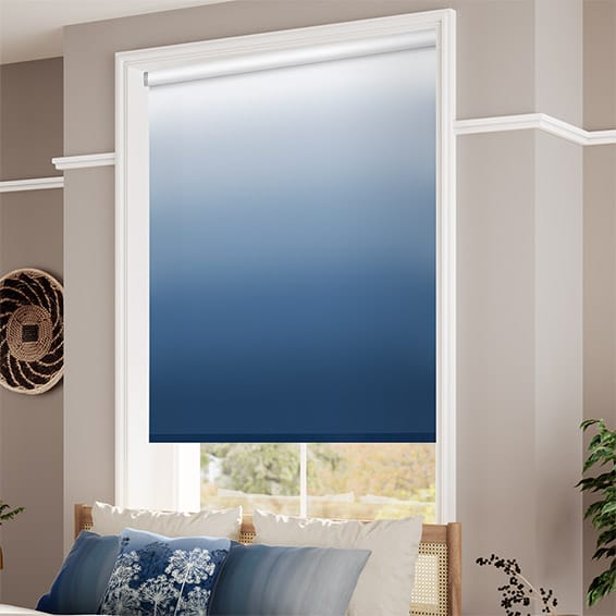 ColorizedZoom Ombre Midnight Roller Blind 3806