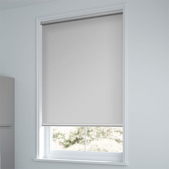 ColorizedZoom Electric Blackout Titan Simply Grey Roller Blind 3841