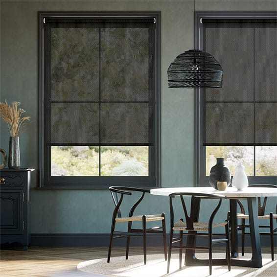 Colorized Electric Oculus Midnight  Roller Blind 3859