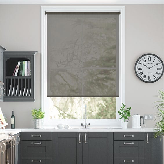 Colorized Electric Oculus Slate  Roller Blind 3862