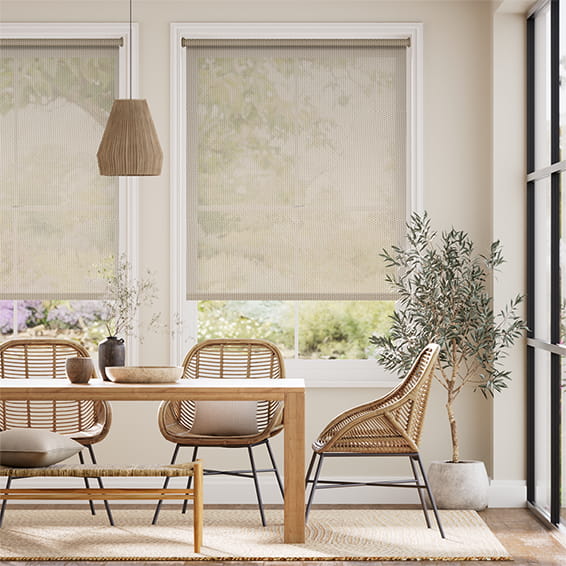 Colorized Electric Oculus Dune  Roller Blind 3857