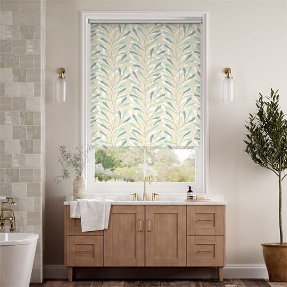 Colorized Splash Blackout Ocean Sea Kelp Lake Roller Blind 3885