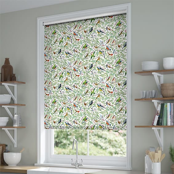 ColorizedZoom Garden Birds Multi Roller Blind 3940