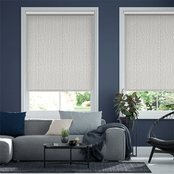 Colorized Choices Madrigal Antique Silver Roller Blind 3952