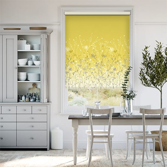 Colorized September Meadow Quince  Roller Blind 3997