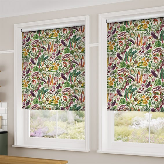 ColorizedZoom Choices Vegetable Garden Multi Roller Blind 4030