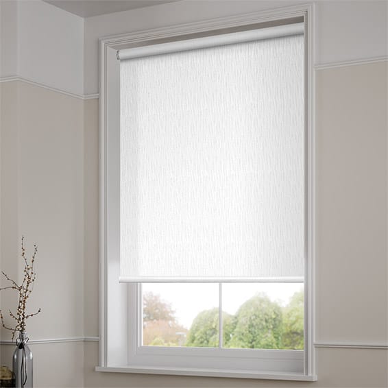 ColorizedZoom Electric Static Blackout White  Roller Blind 4065