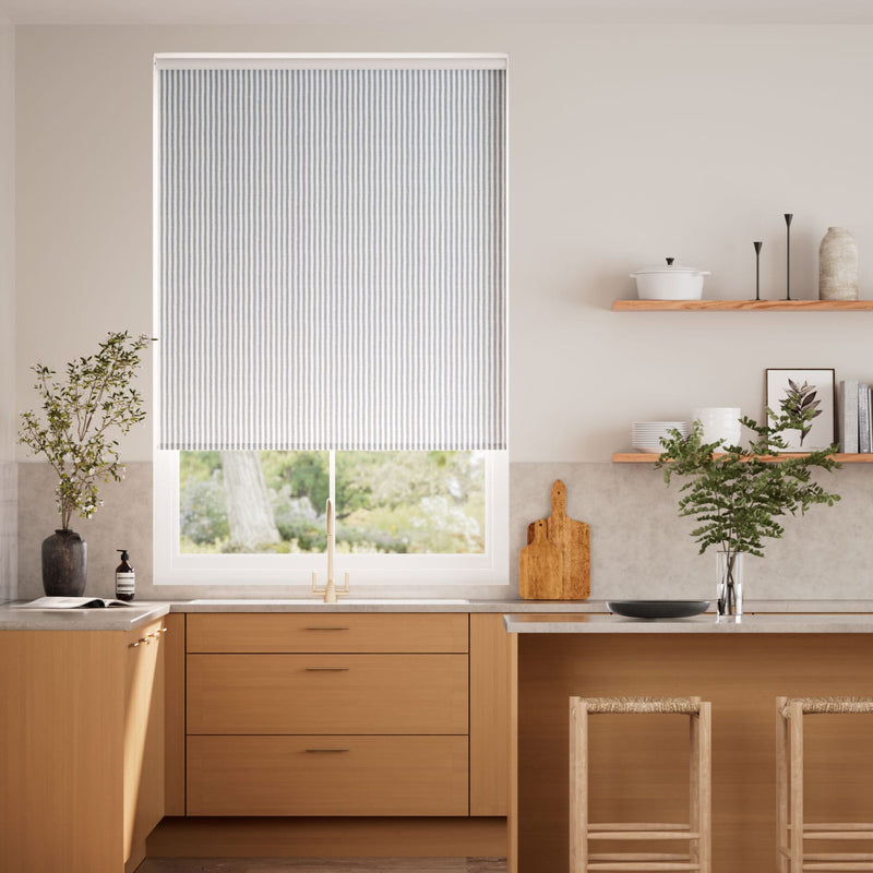 Colorized Choices Ella Stripe Storm  Roller Blind 4088